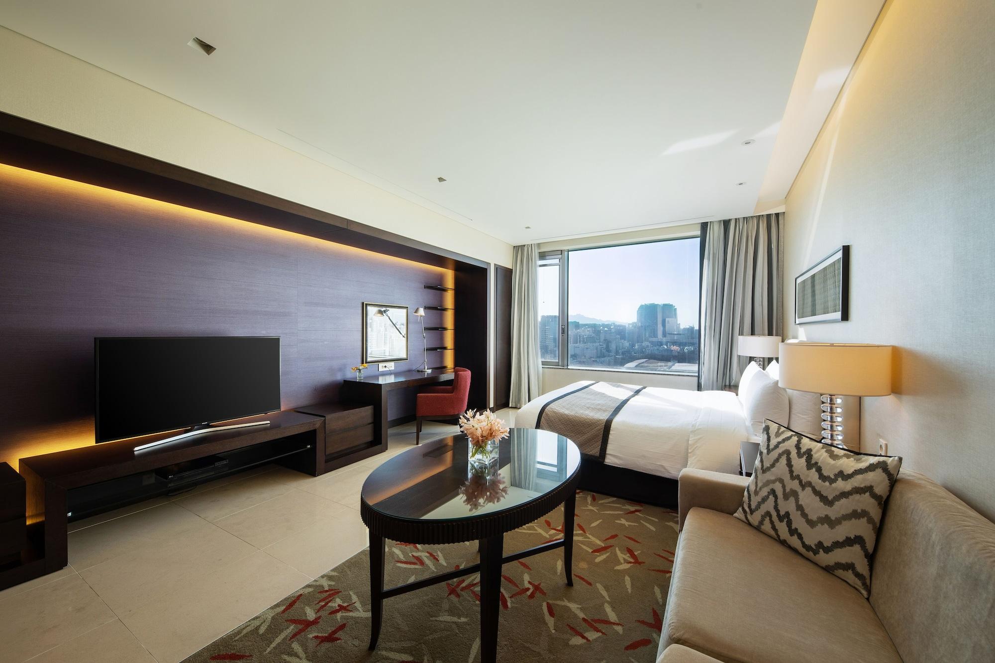 Oakwood Premier Coex Center Seoul Aparthotel Bagian luar foto