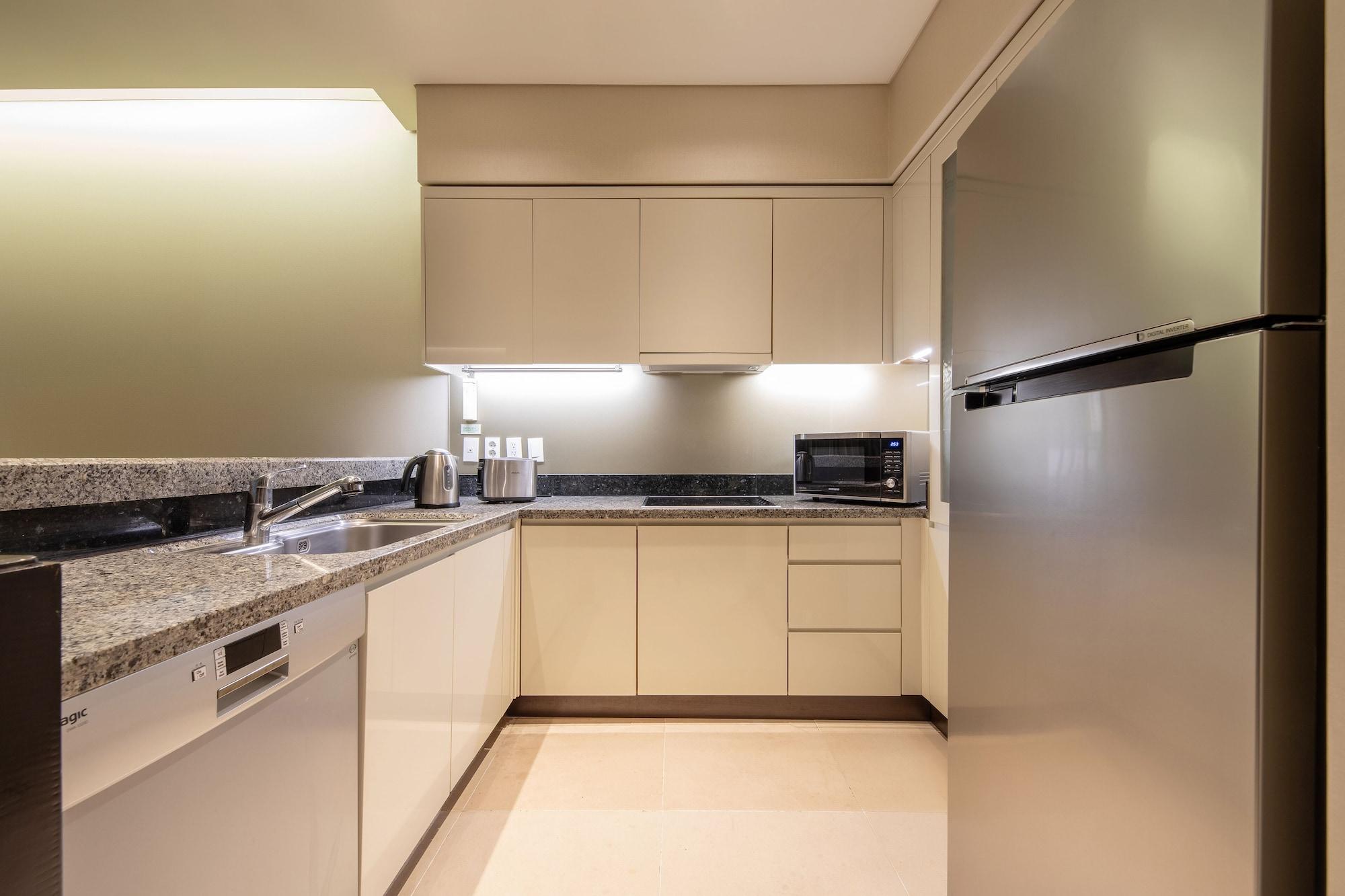 Oakwood Premier Coex Center Seoul Aparthotel Bagian luar foto