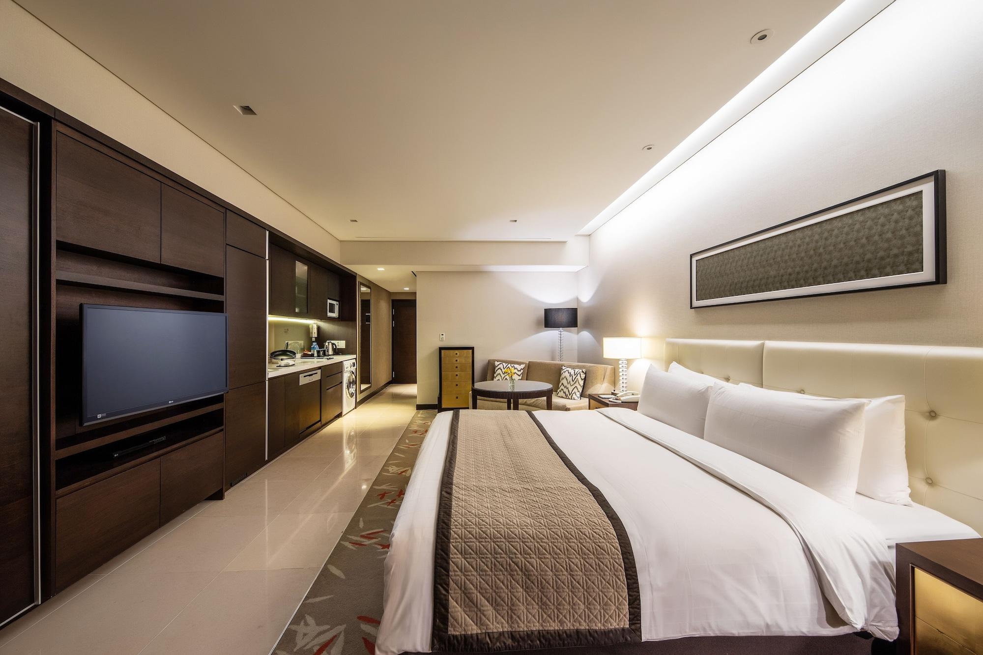 Oakwood Premier Coex Center Seoul Aparthotel Bagian luar foto