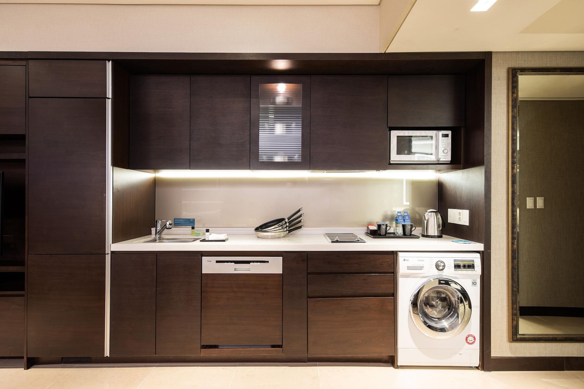 Oakwood Premier Coex Center Seoul Aparthotel Bagian luar foto