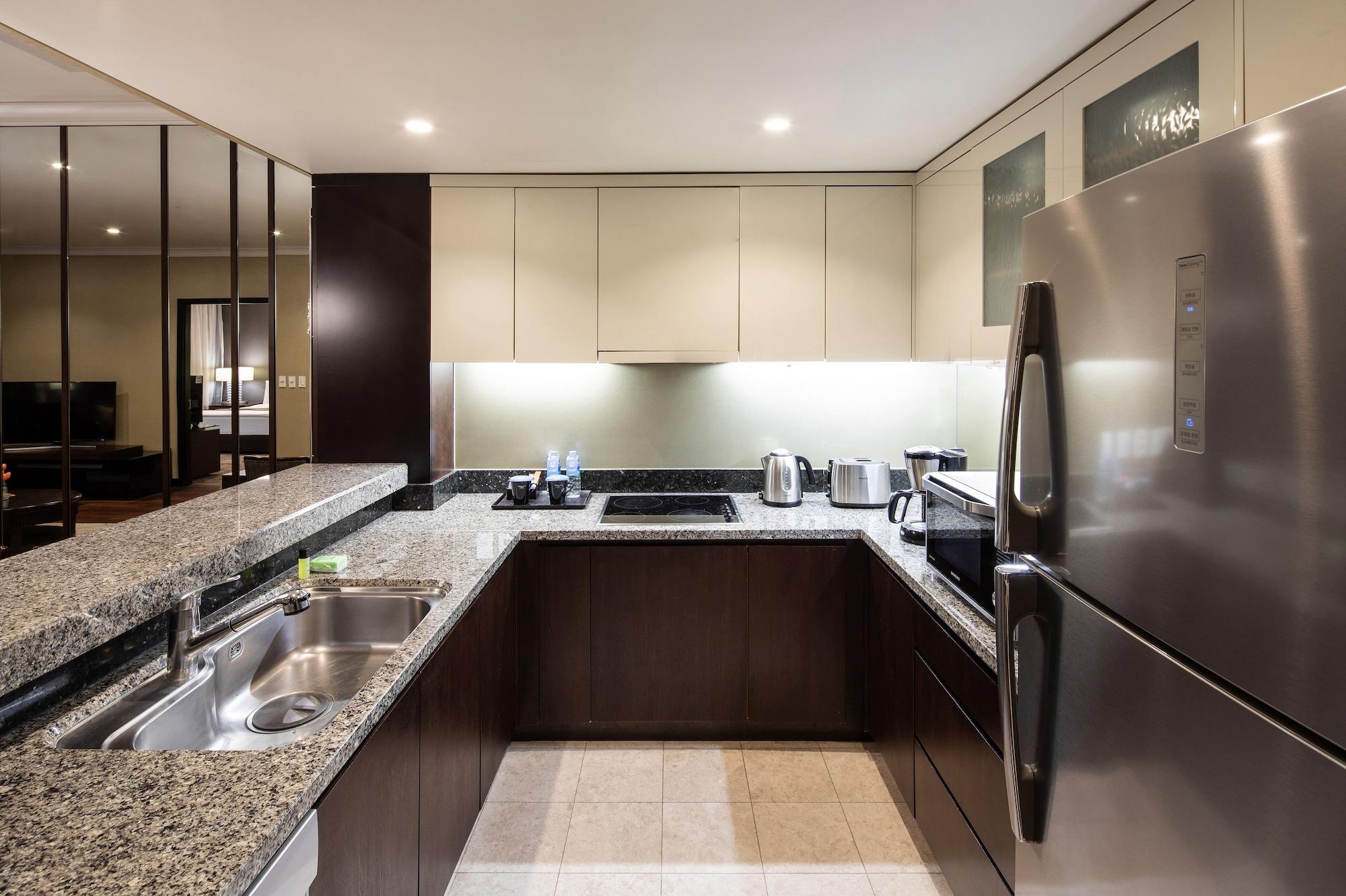 Oakwood Premier Coex Center Seoul Aparthotel Bagian luar foto