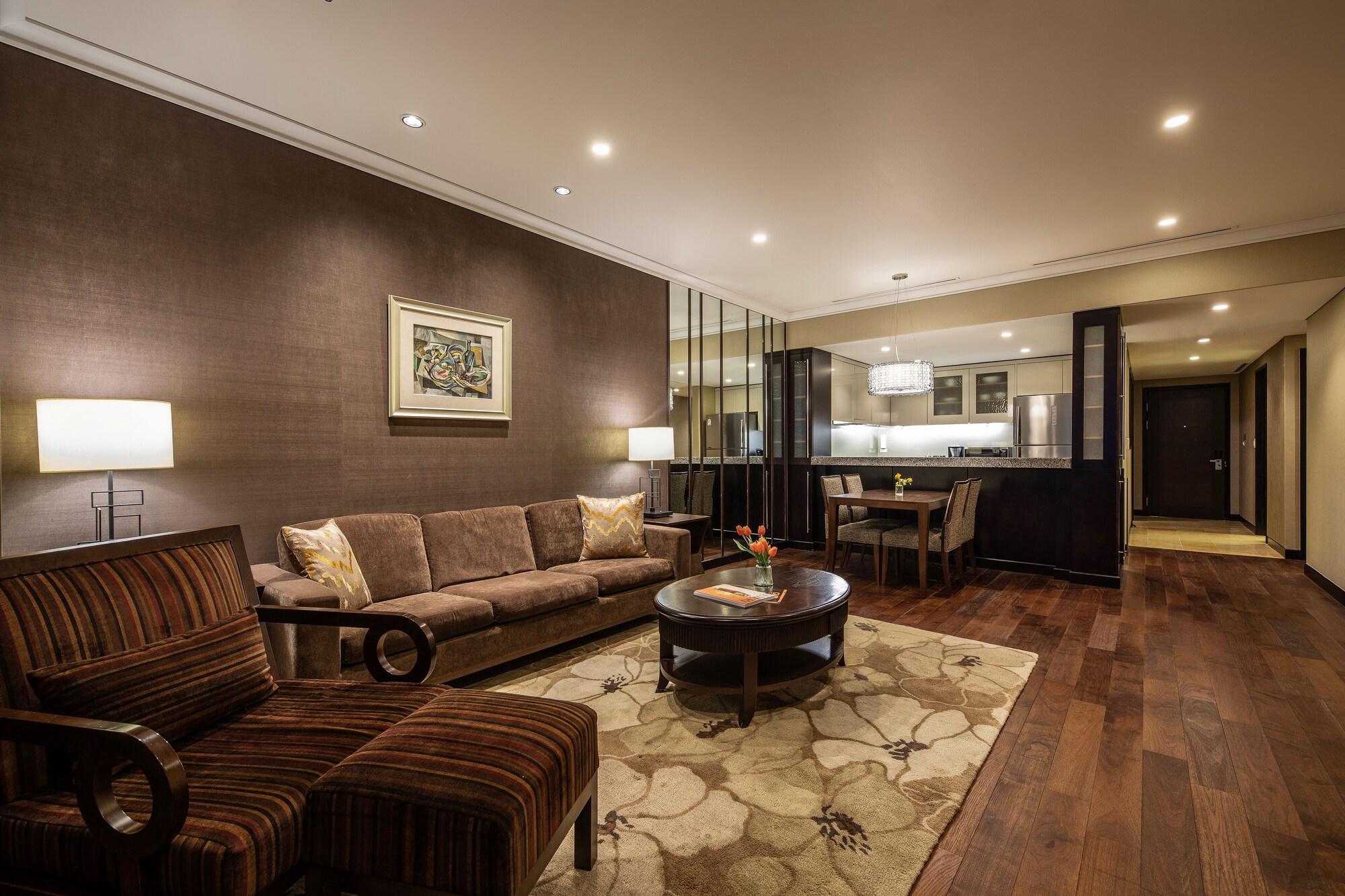 Oakwood Premier Coex Center Seoul Aparthotel Bagian luar foto