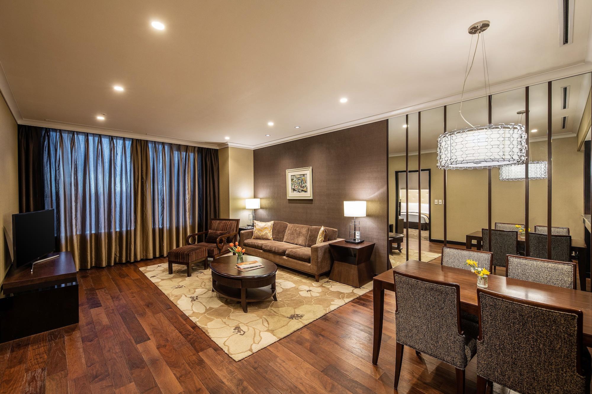 Oakwood Premier Coex Center Seoul Aparthotel Bagian luar foto