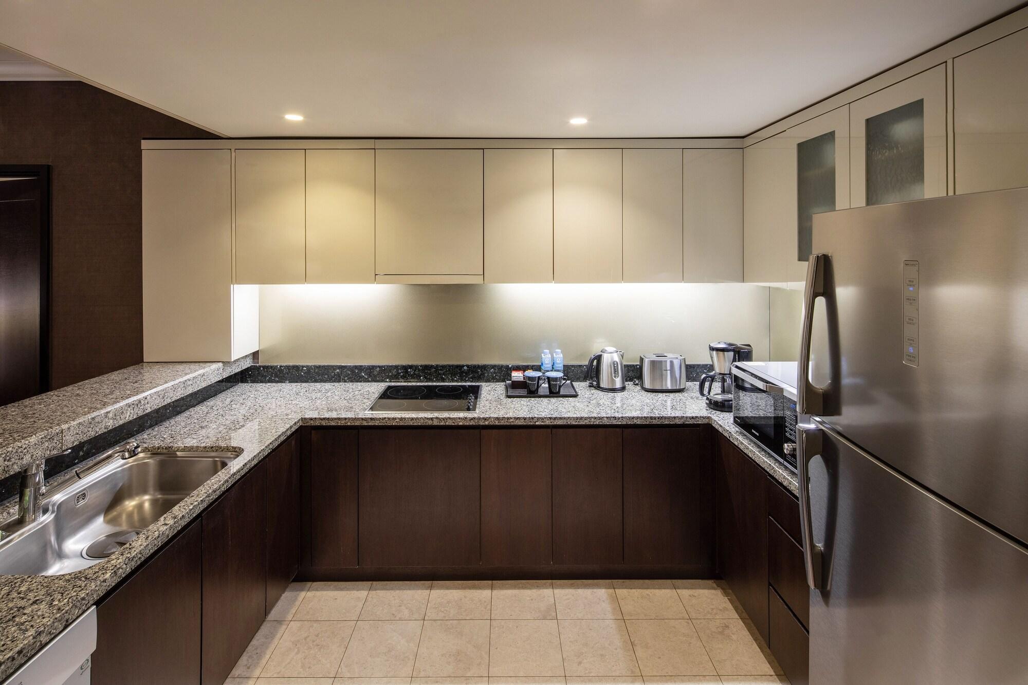 Oakwood Premier Coex Center Seoul Aparthotel Bagian luar foto