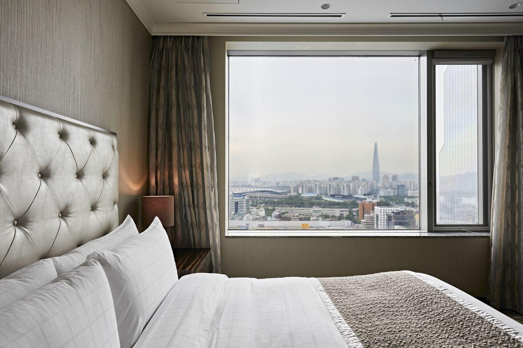 Oakwood Premier Coex Center Seoul Aparthotel Bagian luar foto